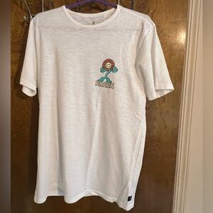 Roark Men’s Size M OFF White Premium Graphic Organic Slub T- Shirt. (Never Worn)